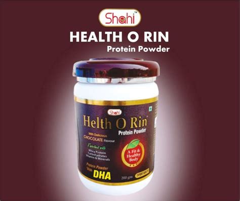 Herbal Gms Shahi Helth O Rin Protein Powder For Immunity Non