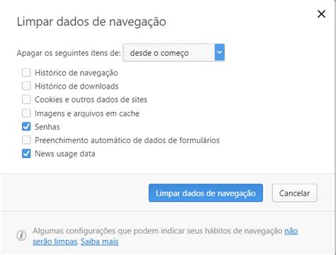 Limpar O Cache E Os Cookies 0800 E 4004 Para 55PBX PABX Virtual