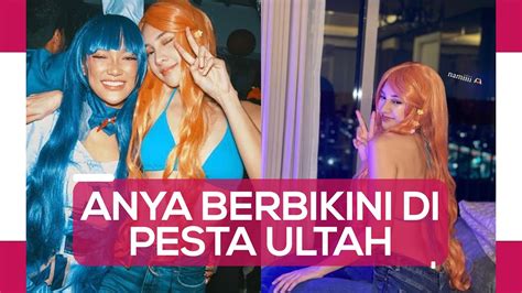 Potret Anya Geraldine Cosplay Ala Nami One Piece Di Pesta Ultah Geng