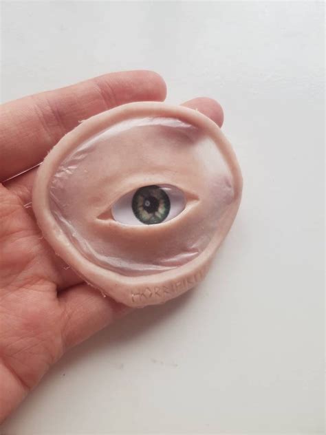 Third Eye Silicone Prosthetic Acetone Latex Free Fantasy Etsy Uk