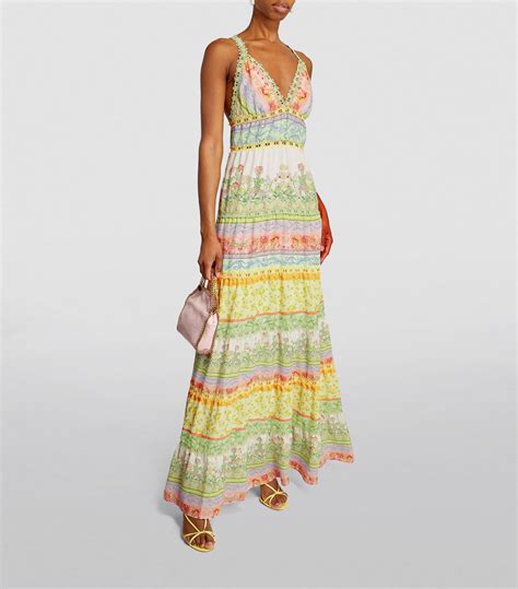 Alice Olivia Karolina Floral Maxi Dress Harrods US