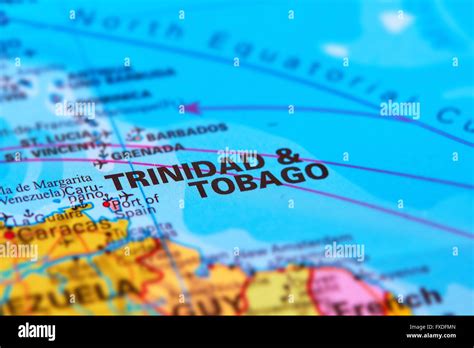 Trinidad Tobago Map Hi Res Stock Photography And Images Alamy