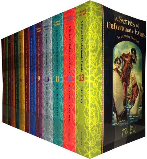 Amazon A Series Of Unfortunate Events Lemony Snicket 13 Books