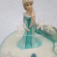 Frozen For Aurelia Decorated Cake By Awg Hobby Cakes Cakesdecor