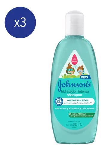 Pack Shampoo Johnson Baby Hidrataci N Intensa Ml Mercadolibre