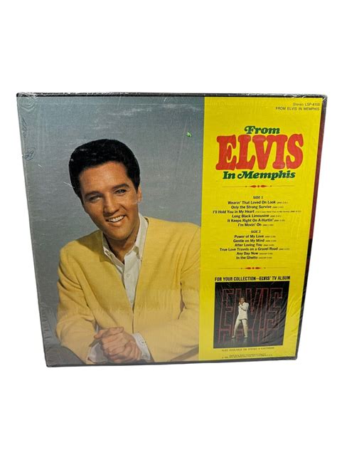 Elvis Presley Vinyl Records Lot Of 4 Pot Luck Lsp 2523 Rare Living