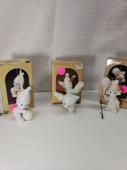 PRECIOUS MOMENTS PORCELAIN FIGURINE LOT 6C Lil Dusty Online Auctions