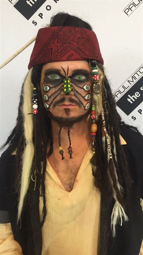 Jack Sparrow Make Up I Did Can You Tell His Eyes Are Closed Jack