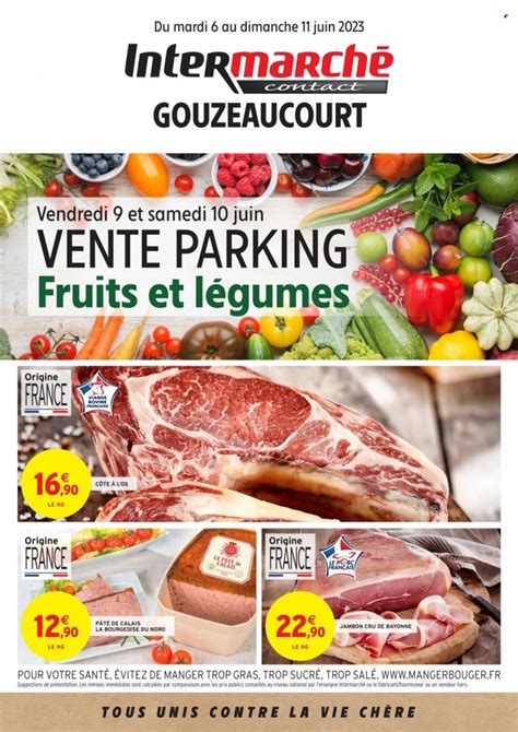 Intermarche Contact Vente Parking Fruits Et Legumes