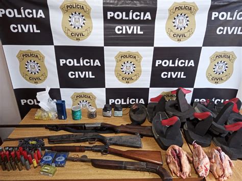 Pol Cia Civil Prende Homem Por Posse Ilegal De Arma De Fogo E Crimes