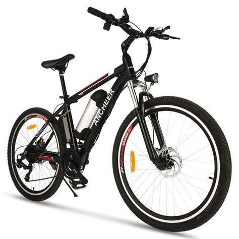 The Ancheer Electric Mountain Bike Features And Review ShargeMe EVs Blog