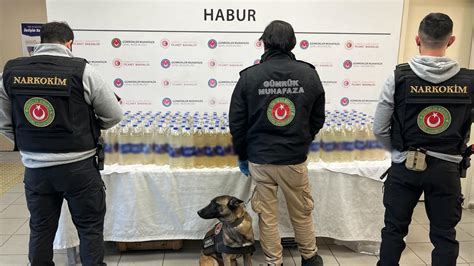 Habur Gümrük Kapısı nda 345 kilo sıvı metamfetamin ele geçirildi