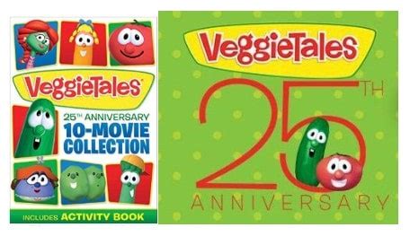 VeggieTales: 25th Anniversary 10-Movie Collection DVD Box Set $14.99 ...