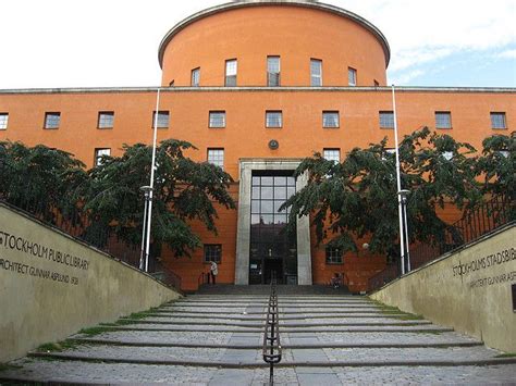 Stockholm Public Library Gunnar Asplund Stockholm Sweden 1928