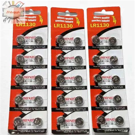 LR1130 189 Original Maxell Silver Oxide Battery 1.5v | Lazada PH