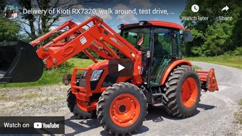 Kioti Tractor Rx Overview And Review Team Tractor Equipment