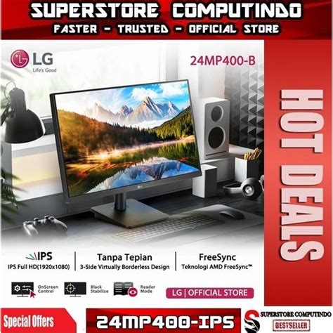 Jual Monitor Lg Mp Mp B Hz Fullhd Ips Amd Freesync