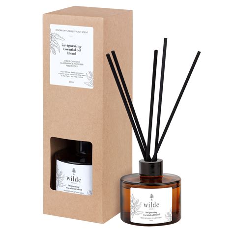 Reed Diffuser Invigorating Essential Oil Blend