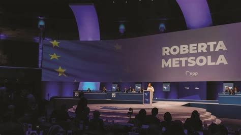 Roberta Metsola Unveils Vision For New Europe Age At Epp Congress In