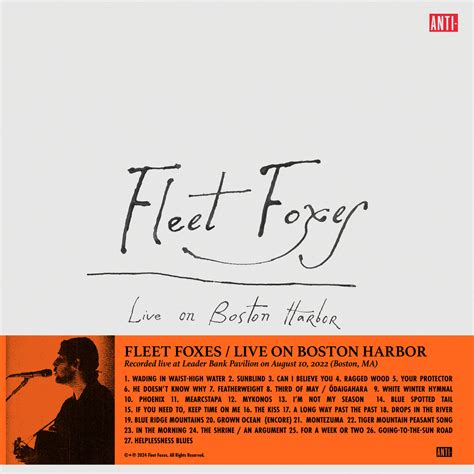 Live On Boston Harbor | Fleet Foxes