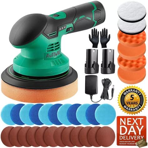 Dual Action Car Polisher Buffer Sander Cordless Polishing Machine