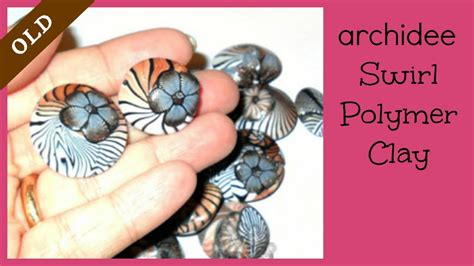 Tutorial Polymer Clay DIY Swirl Beads Etno Swirl LOOK EDITED