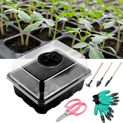 Paquets Plateau Semis Graines Potkit D Marrage Plaque Germination