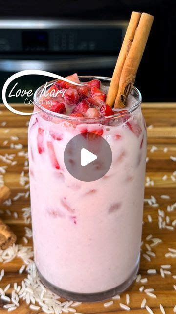 Karina Valladares On Instagram Strawberry Horchata Today I M Making