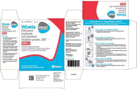 Wixela Inhub Pictures, Images, Labels | Healthgrades | (fluticasone propionate and salmeterol ...