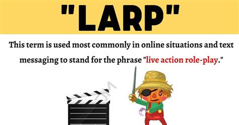 LARP Meaning, Origin and Related Terms • 7ESL