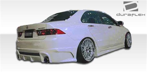 2008 Acura TSX Sideskirts Body Kit 2004 2008 Acura TSX Duraflex Raven