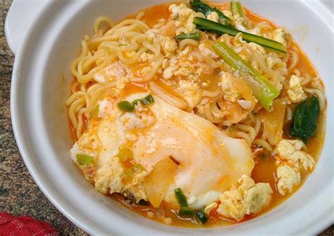 Resep Mie Instan Kuah Pedas Oleh Mita W MommyFayzel Cookpad