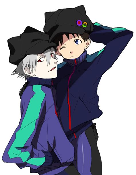 Ikari Shinji And Nagisa Kaworu Neon Genesis Evangelion And 2 More