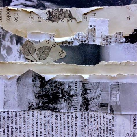 Ripped and Torn Paper Collage | Paper collage, Magazine collage, Torn paper