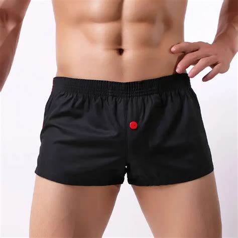 Soutong 2019 Men Underwear Boxers Shorts Trunks Loose Men Shorts Home