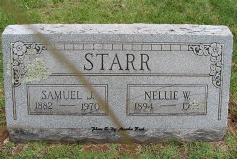 Nellie Whitmire Starr M Morial Find A Grave