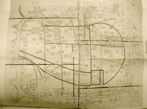 History of Ayutthaya - Geo - 19th Century Map