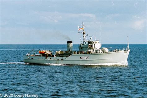 Louis Harvey - My Photographic Portfolio - Minesweepers at Sea - 1985