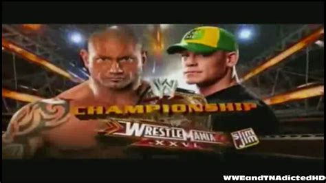 Wwe Wrestlemania 26 Match Card All Matches Youtube