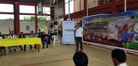 Aider Presenta Su Experiencia Sobre El Manejo De Bosques Comunales En