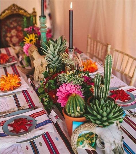 Fiestamexican Theme Centerpiece Fiesta Mexicana Decoração Festa