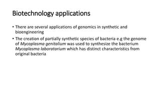 Applications of Genomics.pptx