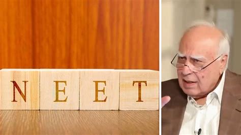 Neet Ug 2024 Row Kapil Sibal Criticises Pm Modi Over His Silence On