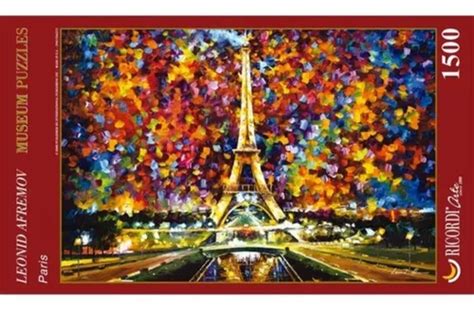 Quebra cabeça L Afremov Paris Of My Dreams 1500 peças MercadoLivre