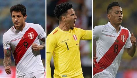 Selecci N Peruana Gianluca Lapadula Pedro Gallese Y Christian Cueva