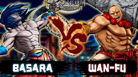 Basara Vs Wan Fu Samurai Shodown Cpu Vs Cpu YouTube