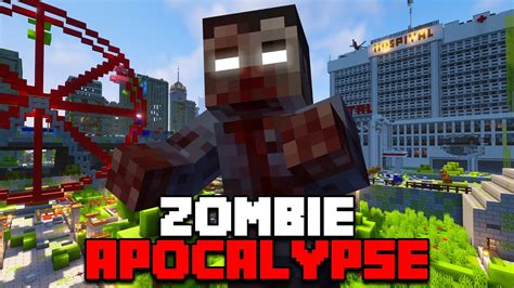 Minecrafts Best Players Simulate A Zombie Apocalypse Youtube