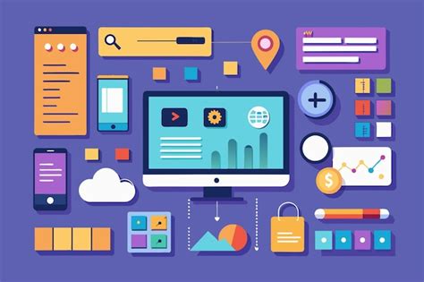 premium vector  collection    including  laptop