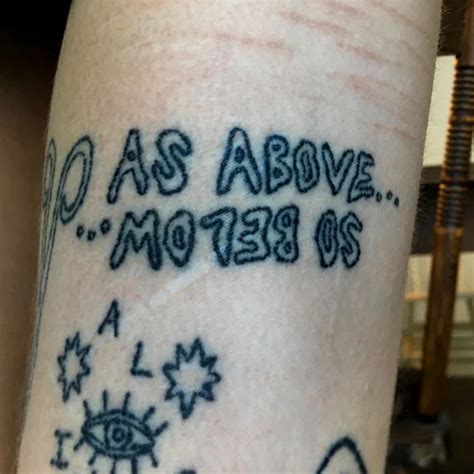 Mystical As Above So Below Tattoos To Introduce To Your Tattoo