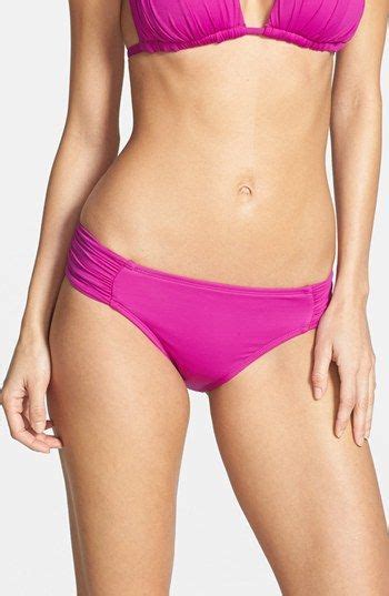 La Blanca Island Goddess Side Shirred Hipster Bikini Bottoms